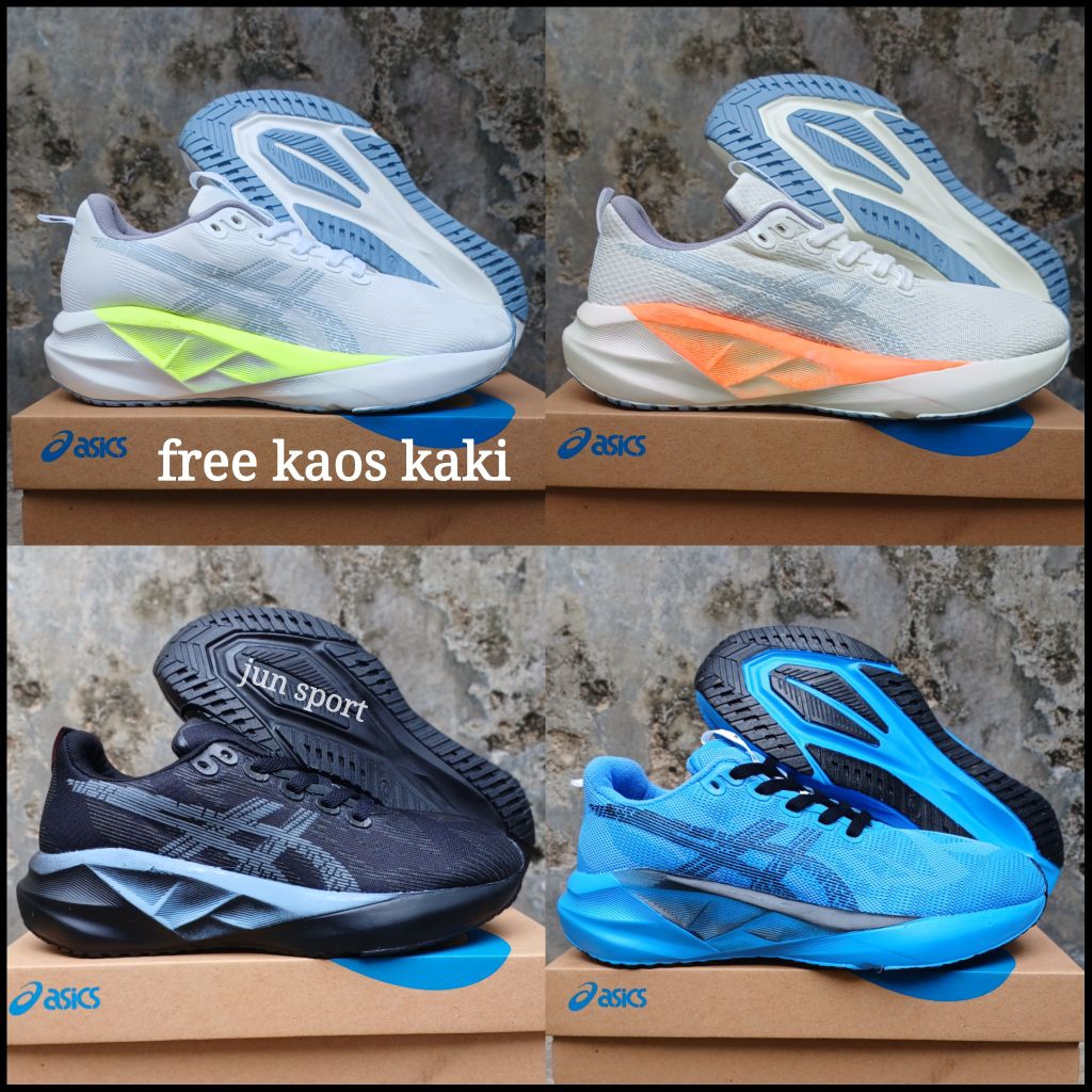 Sepatu Running Voli Asik Warna Keren Sol Empuk, Sepatu Voli Pria nounlast 5