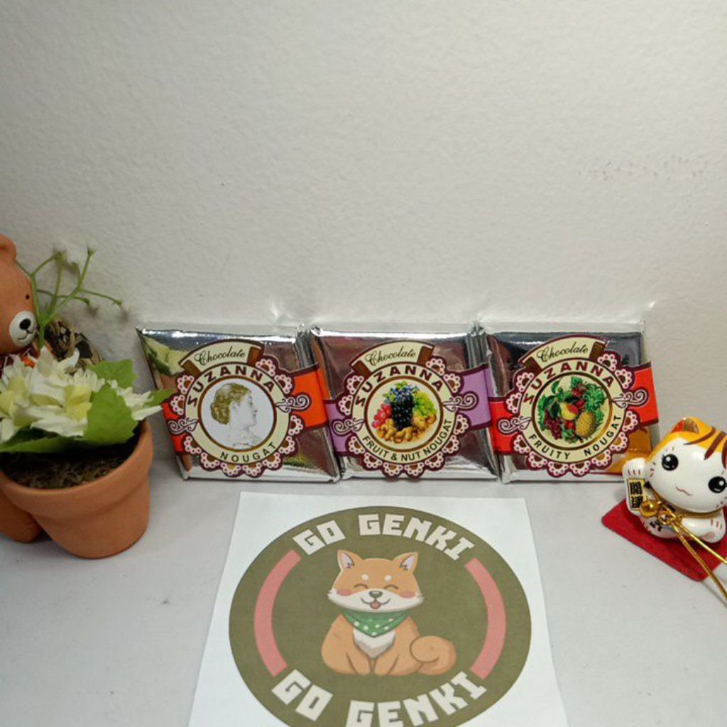 

Chocolate Suzanna Nougat Bar Coklat Jadul Nostalgia Enak