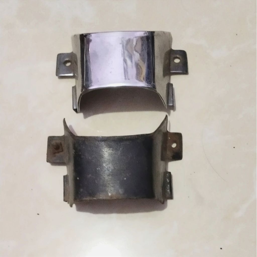 Dasi Honda supercup C700 dan  breket dasi original bekas