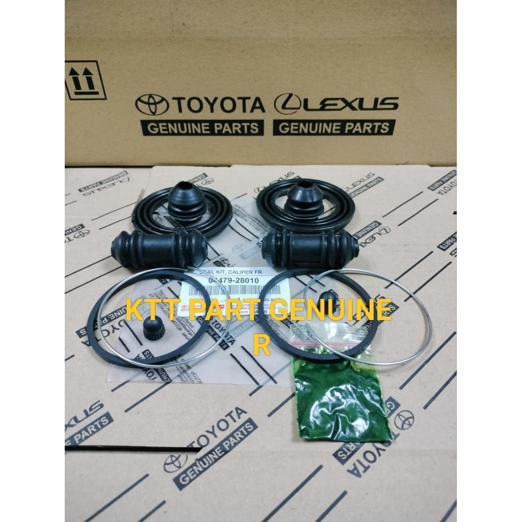 CALIPER KIT / SEAL KIT W OIL TOYOTA KIJANG 7K 5K 1SET ORIGINAL KIRI KANAN  L/R