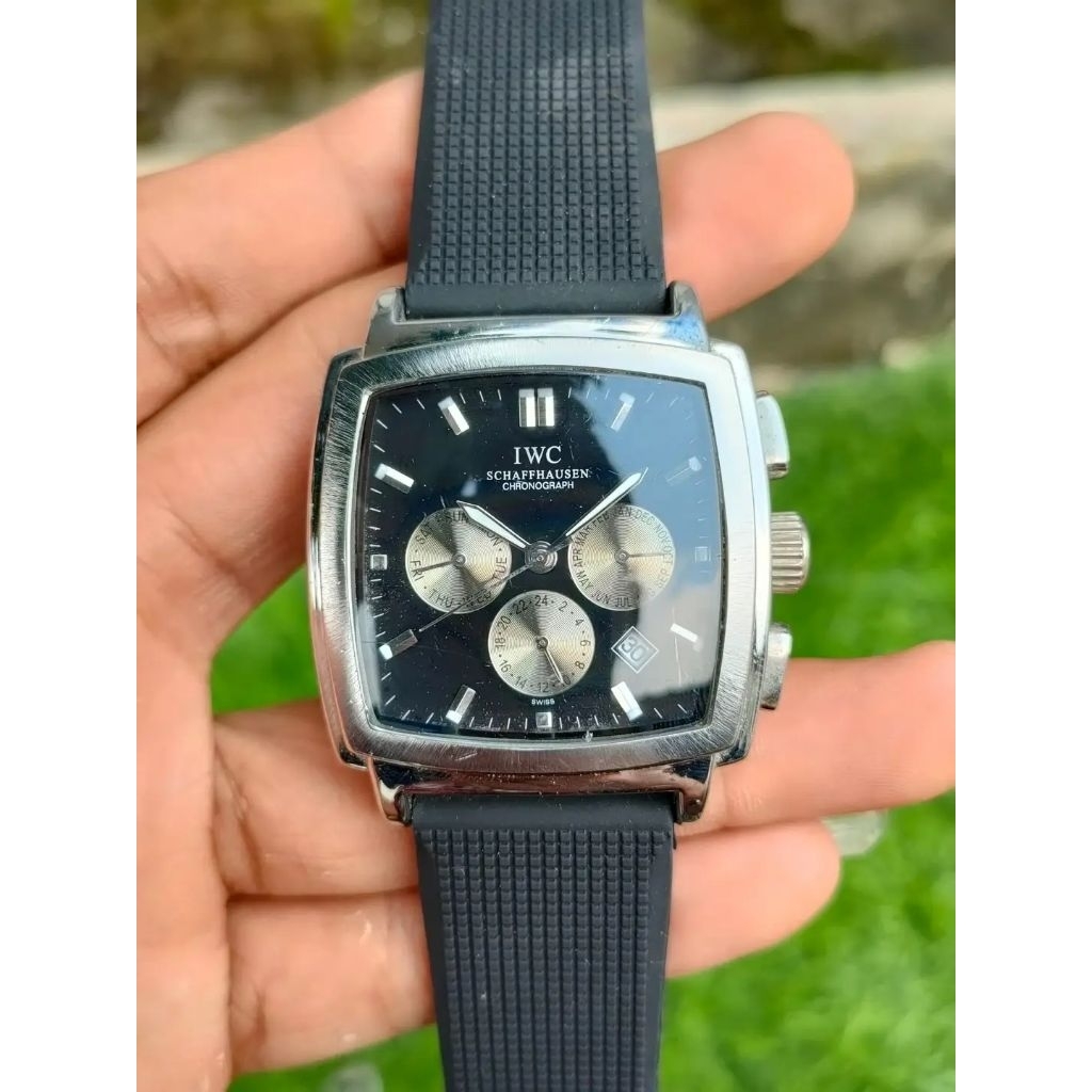 iwc tank schaffhausen chronograph automatic international watch co