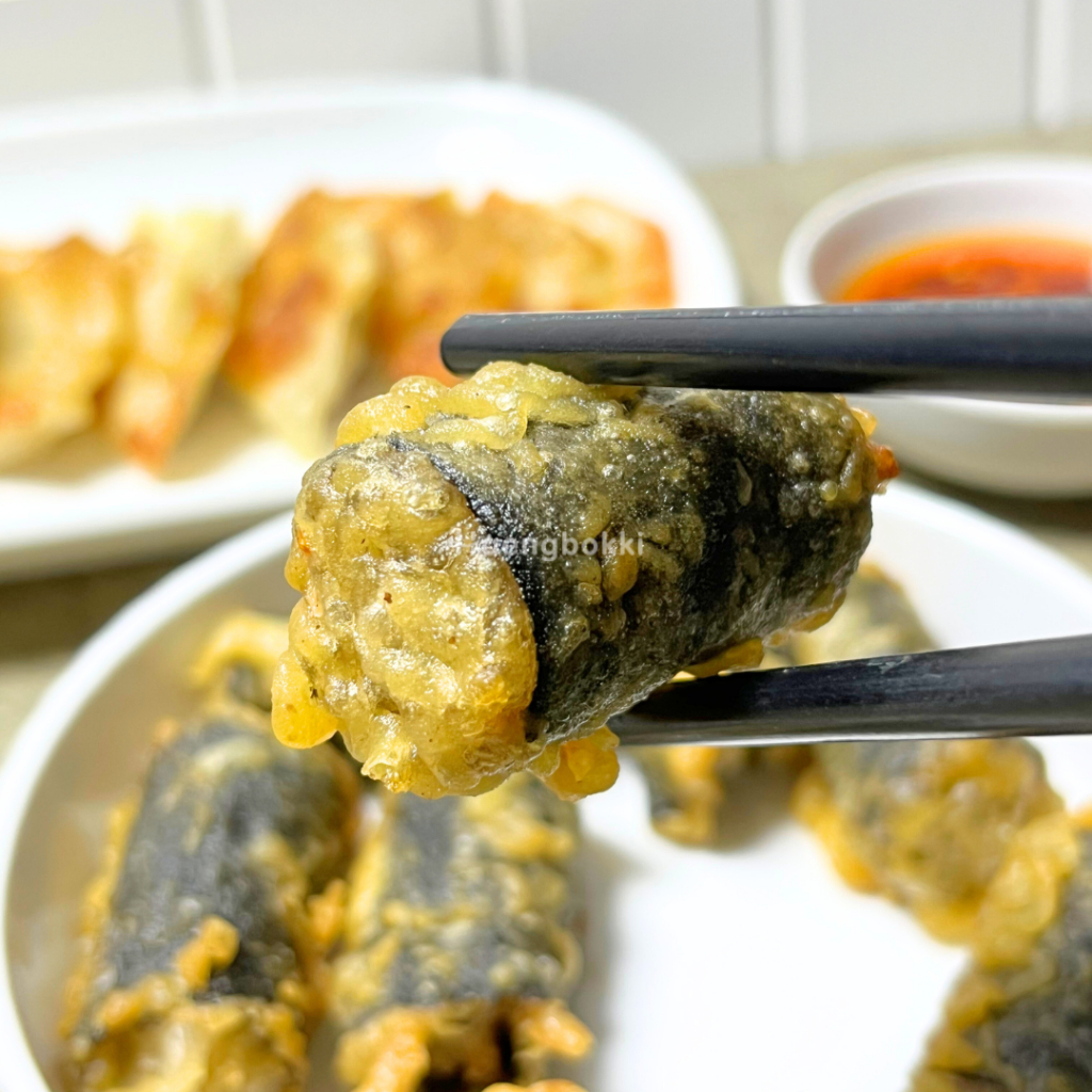 Haengbokki Gimmari | Rumput Laut Goreng Isi Bihun Korea Frozen Food | Korean Fried Seaweed Roll Hala