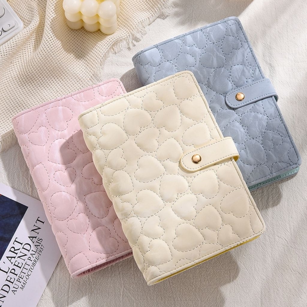 

Binder A6 Aesthetic Puff Love Tabungan Keuangan Budgeting