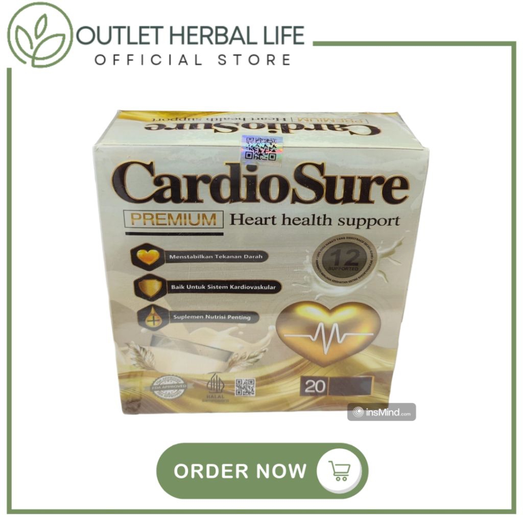 

Cardio Sure Susu Bubuk Murni Herbal Mengatasi Hipertensi Menjaga Kesehatan Jantung Kolesterol Cardiosure Original ΒΡΟΜ