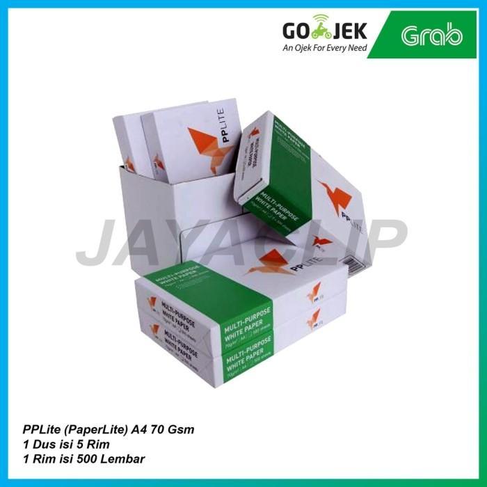 

PP Lite atau Paperlite Kertas A4 7 5gr Copier 1 Box (2500 lembar) Kertas HVS A4 Kertas Fotocopy