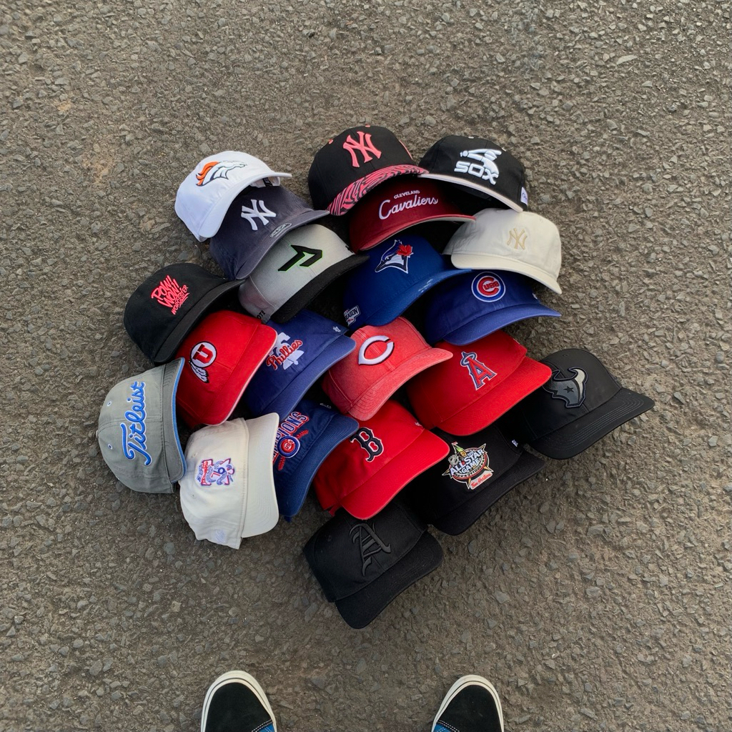 Baseball Caps Topi Baseball Full brand Ny, Lst, Nhl, MLB, Boston, Cubs, Etc.