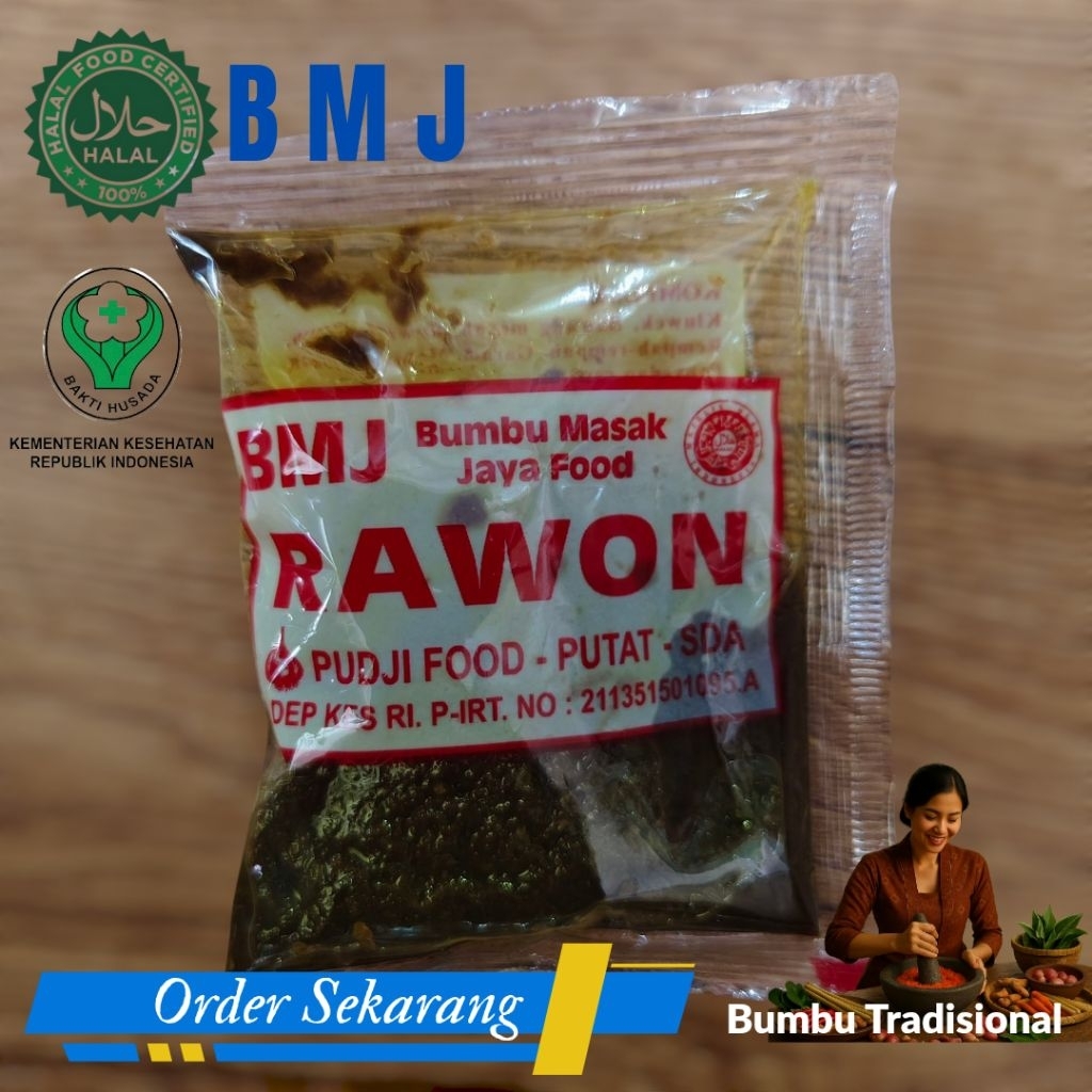 

BMJ / BUMBU RAWON / BUMBU MASAK JAYA FOOD / BUMBU MASAK INSTAN