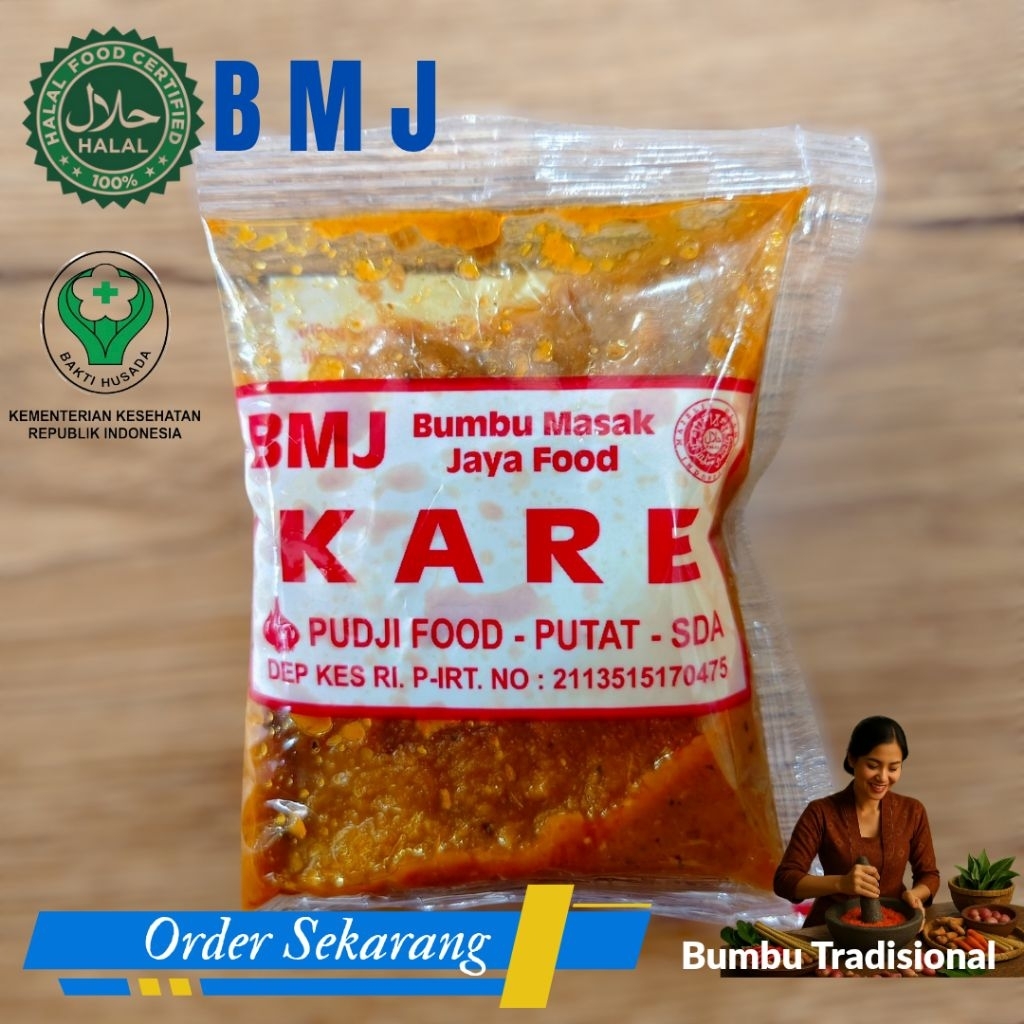 

BMJ / BUMBU KARE / BUMBU MASAK JAYA FOOD / BUMBU MASAK INSTAN