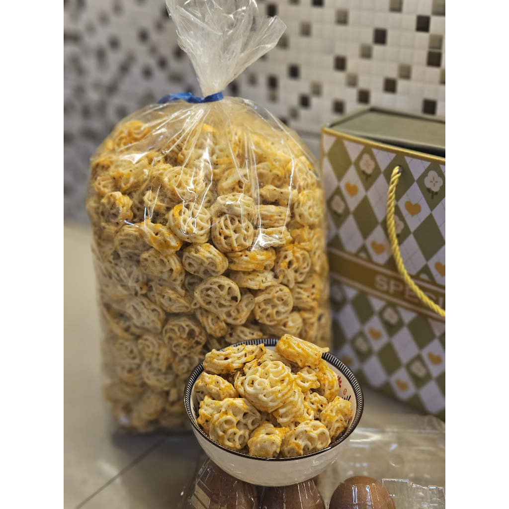 

kerupuk seblak rafael pedas mini renyah dan enak