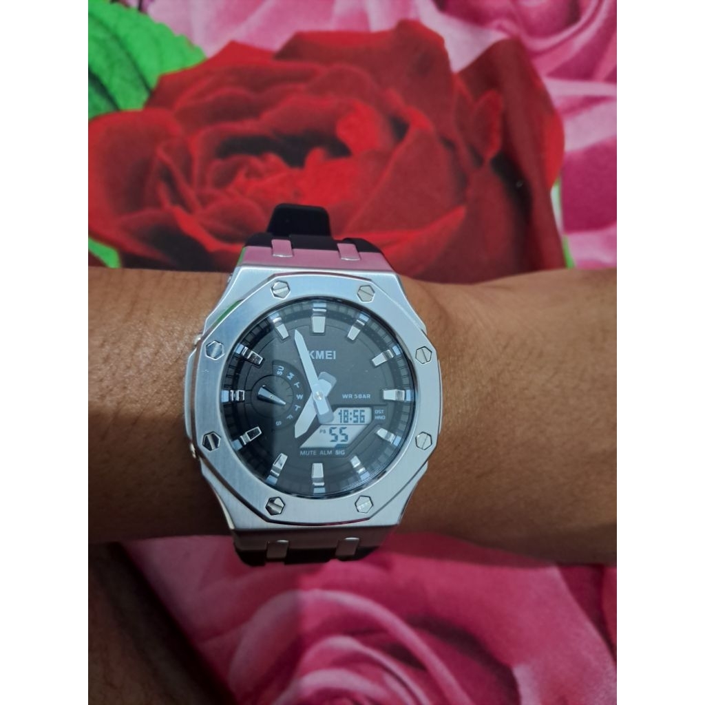 SKMEI 2243 Jam Tangan Analog Digital Pria Wanita Sport Keren