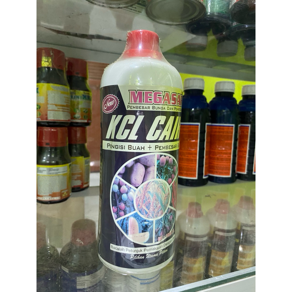 Pupuk KCL Cair 1 Liter – Vitamin Pupuk Kalium untuk Buah & Daun Lebat