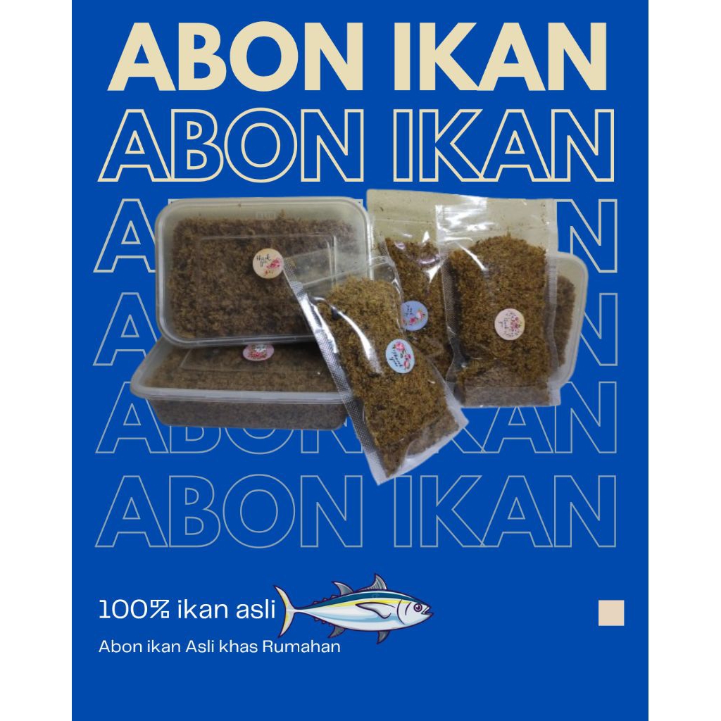 

ABON IKAN TUNA 60 GRAM (FRESH, Bergizi dan Tanpa Pengawet)