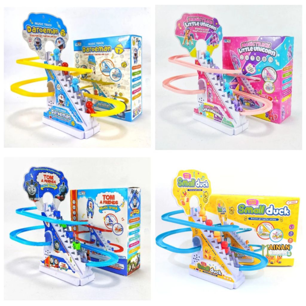 1067 Mainan Edukasi Bebek Anak Anak / Mainan Perosotan Bebek Seluncuran Tangga / Duck Track Anak Ana