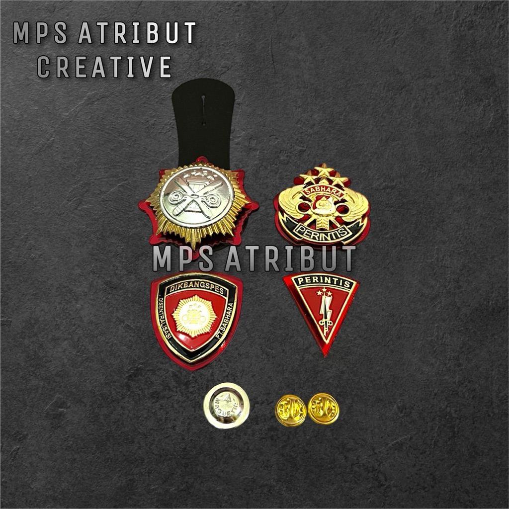 PIN SABHARA POLRI / PIN RODA SABHARA POLRI / PIN DIKBANGSPES SABHARA POLRI / PIN PERINTIS SABHARA PO