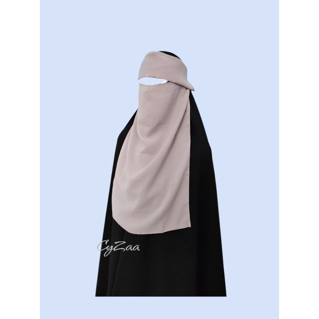 Cadar Bandana Poni Chiffon Arab