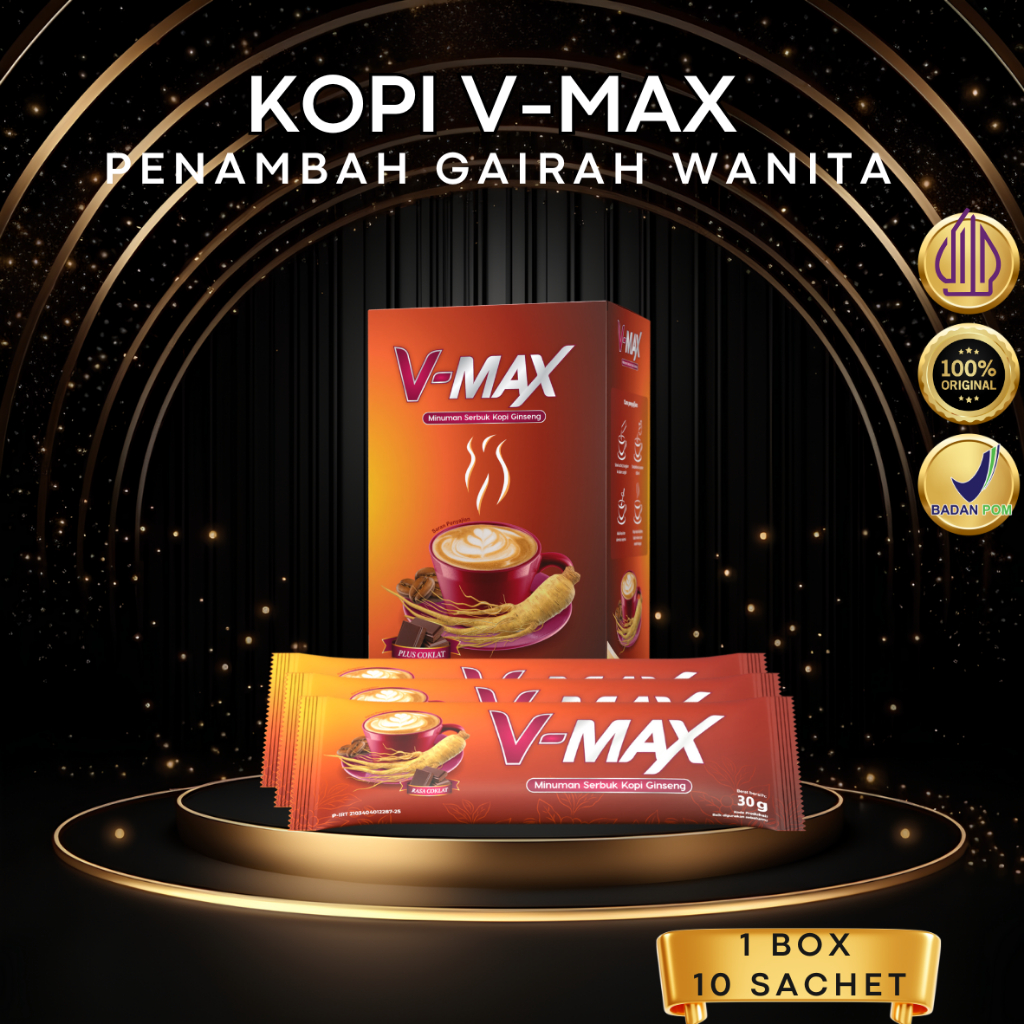 

V-MAX Kopi coklat gairah mantap khusus wanita