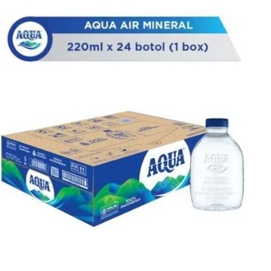 

AQUA cube 220ml x24 botol (1 box)
