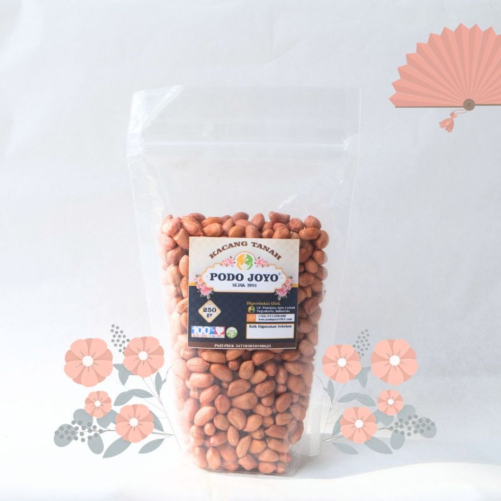 

Kacang Tanah Lokal Podo Joyo 250GR ( Grade A )