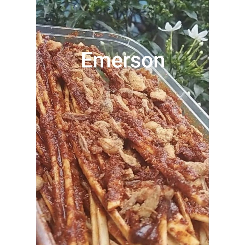 

Mielidi gepeng kecil 200gram box 650ml bumbu basah