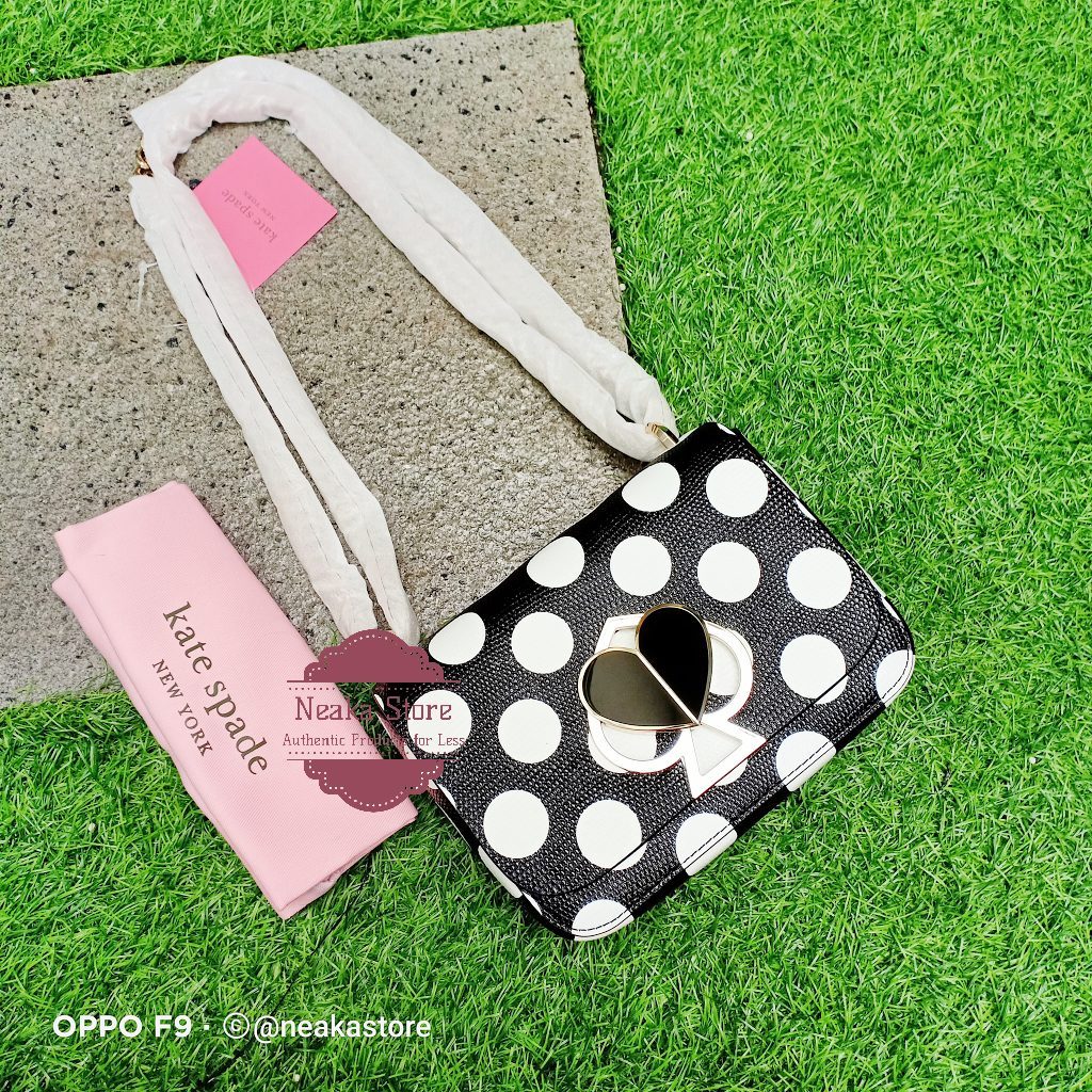 Tas Wanita KS Nicola embossed bikini dot small conv chain PXRUB174