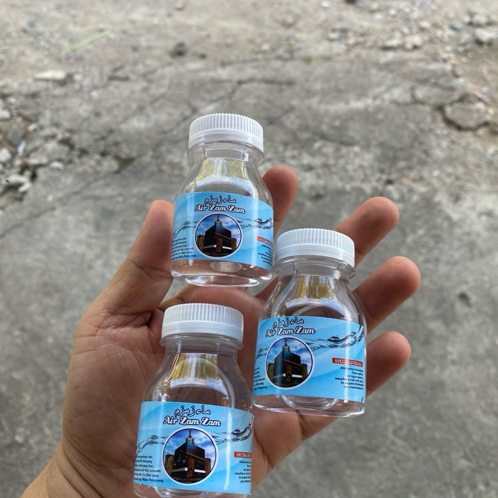 

Air Zam Zam Kemasan 50 ml Cocok untuk oleh oleh Haji & Umroh Asli