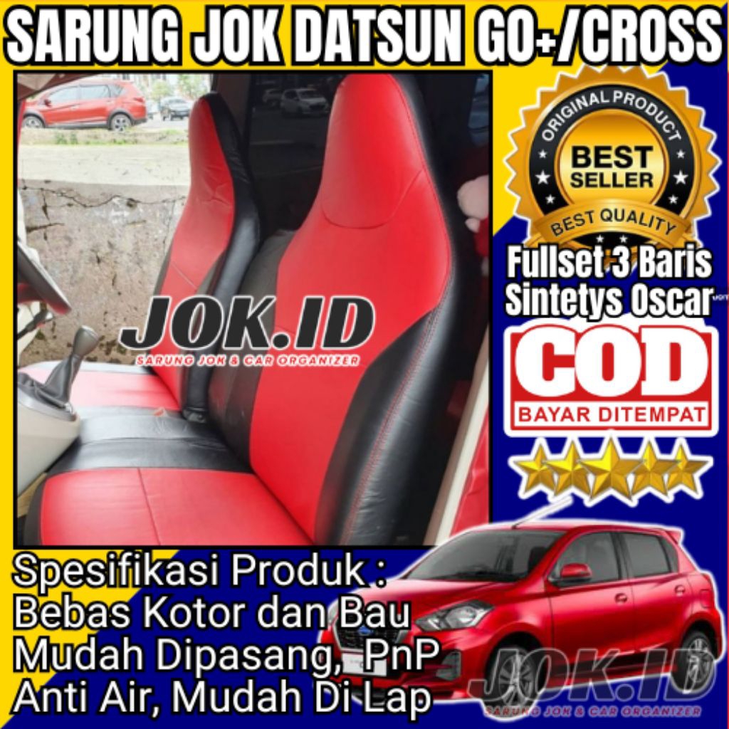 Sarung Jok Mobil DATSUN GO+ / CROSS