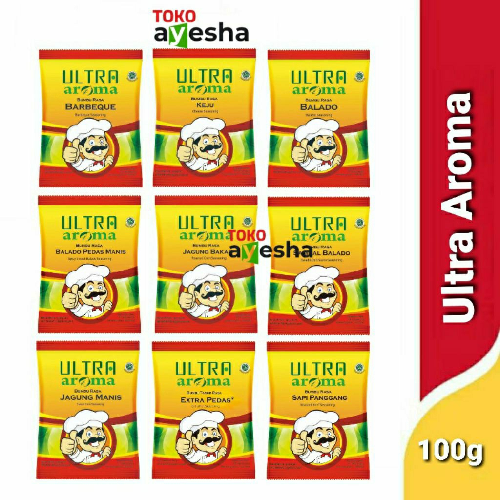 

Bumbu Tabur Ultra Aroma 100 gr