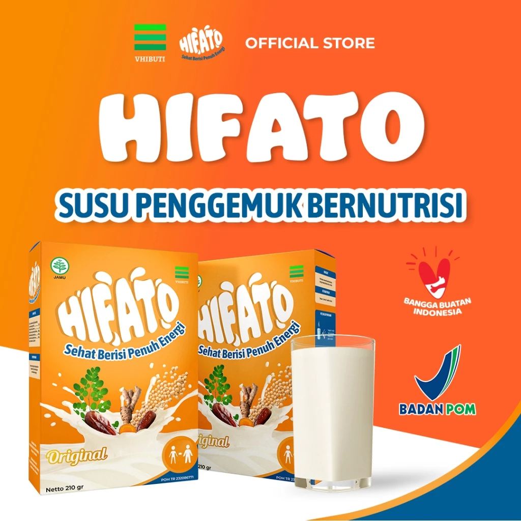 

VHIBUTI Hifato - Susu Kambing Memelihara Kesehatan Susu Bubuk Penambah Nafsu Makan 200g