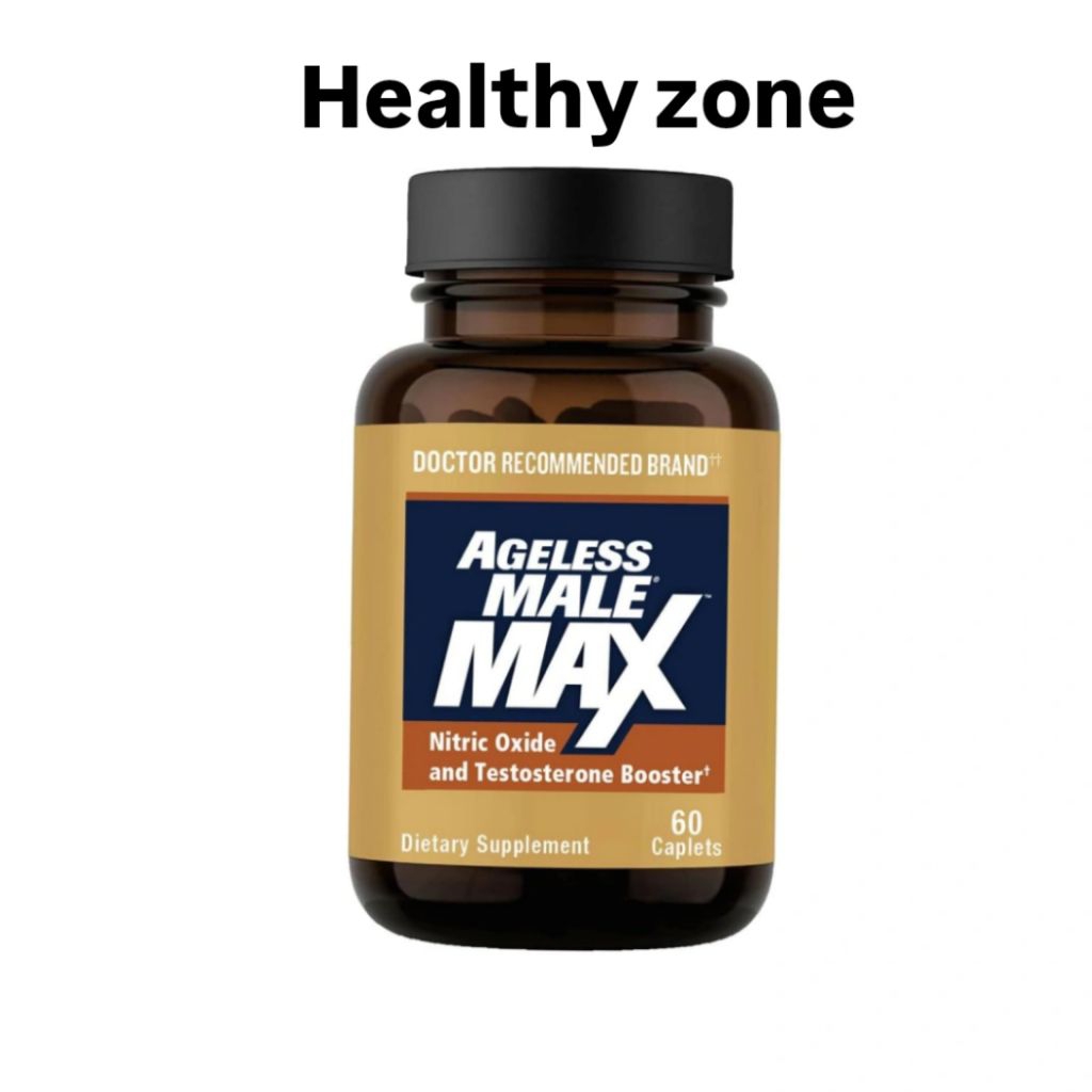 Ageless Male Max,suplemen makanan yang dirancang untuk pria. nitric oxide and testosterone booster