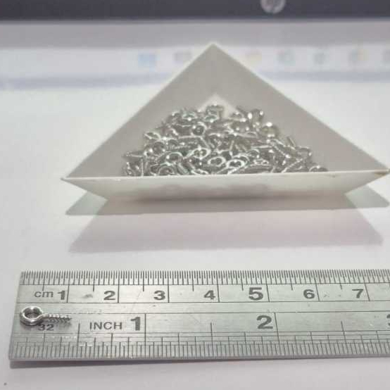 (50-100 Pcs) Paku Ulir_Sekrup Boneka