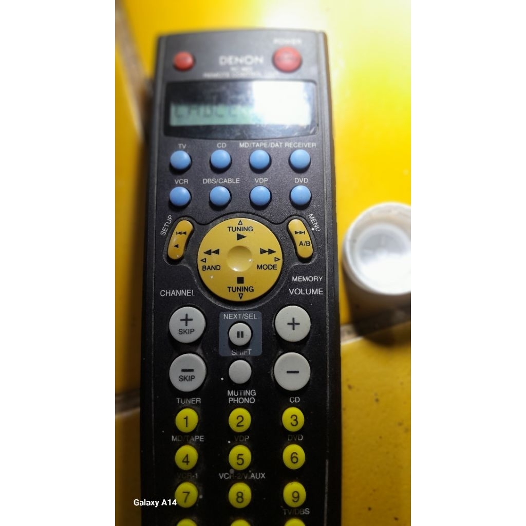 remote DENON  ampliplayer