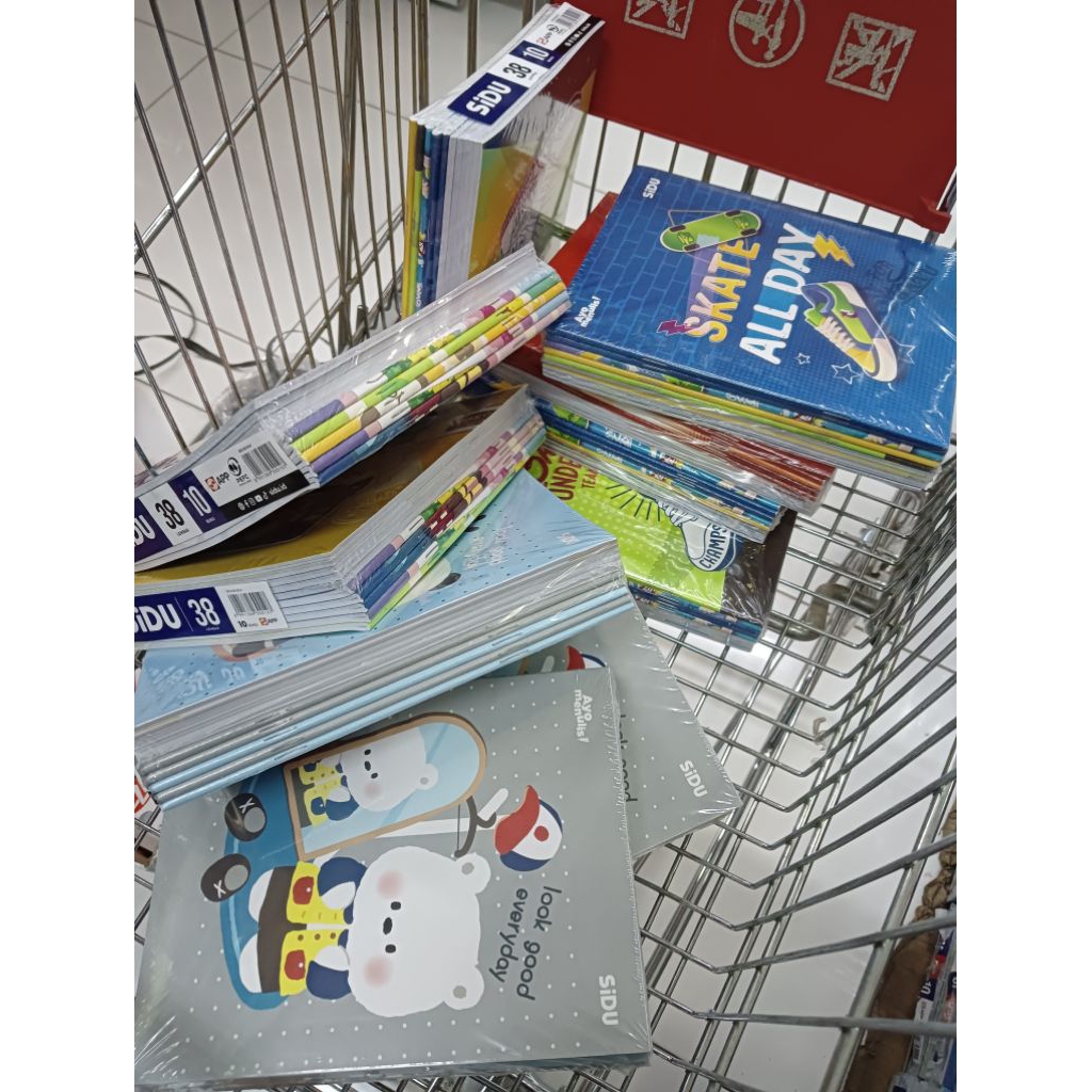 

OBRAL BUKU SIDU MURAH!! 1 PACK ISI 10 BUKU - 38 LEMBAR