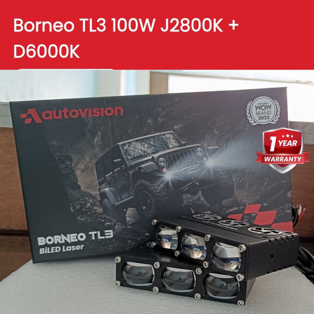 Lampu tembak 3mata Lampu Laser 3mata Autovision Borneo