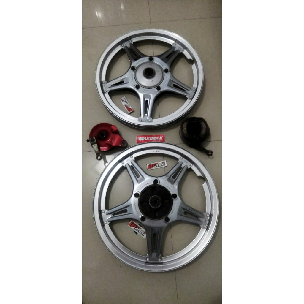 velg pelk jialing Comstar original ring 17 utuh bagus murah.