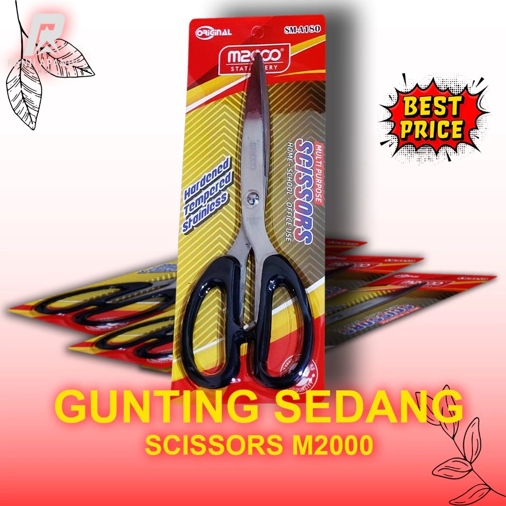 

Gunting Emigo Sedang Stainless Steel Tajam Anti Karat & Tahan Lama untuk Kertas Baja & Serbaguna