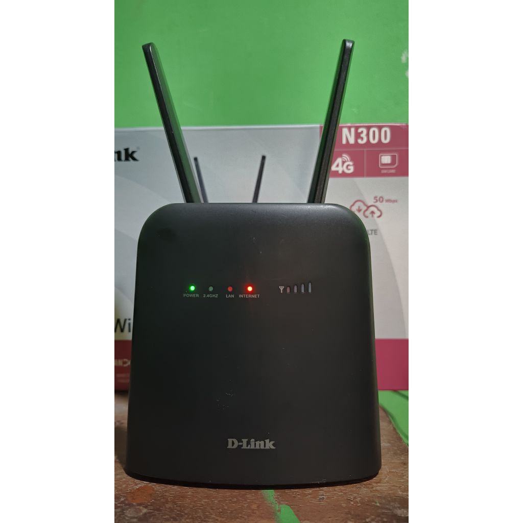 DLINK DWR 920 N300 SEKEN SECOND BEKAS MINUS