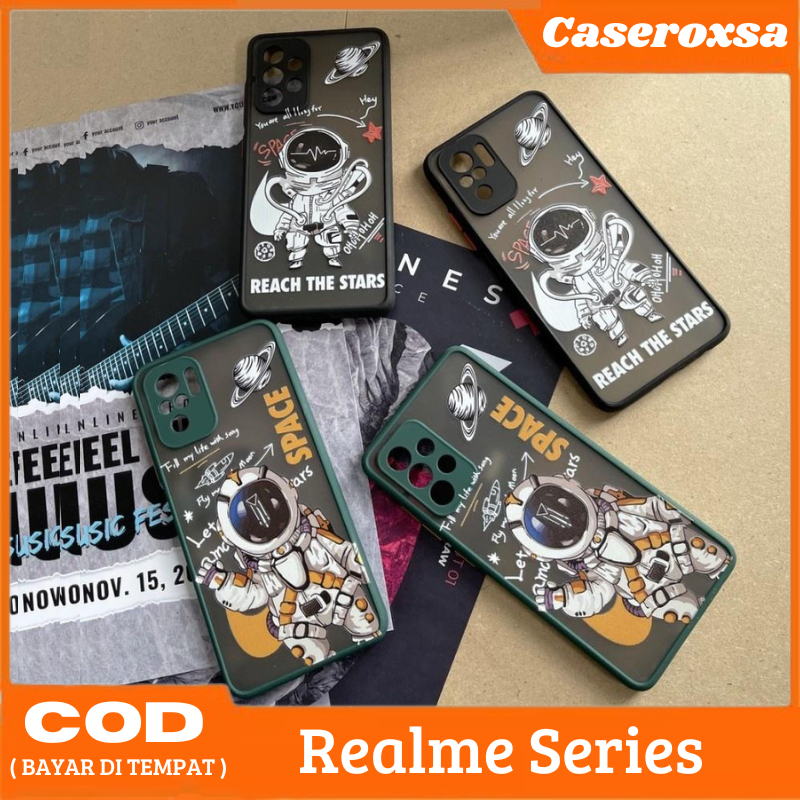 Case Astronot Space Realme 2 2 Pro C11 2020 Casing Nasa Space Hybrid Dove With 3D Camera