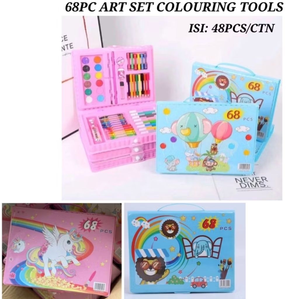 

Asmara jaya - Art Set 68 pcs, set warna kbk-68
