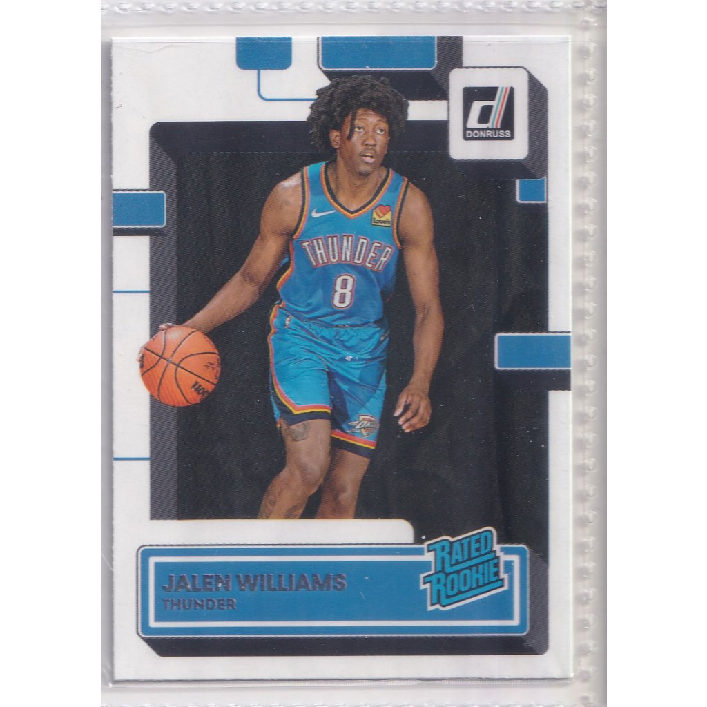 2022-23 Panini Donruss #212 Rated Rookie Jalen Williams RC