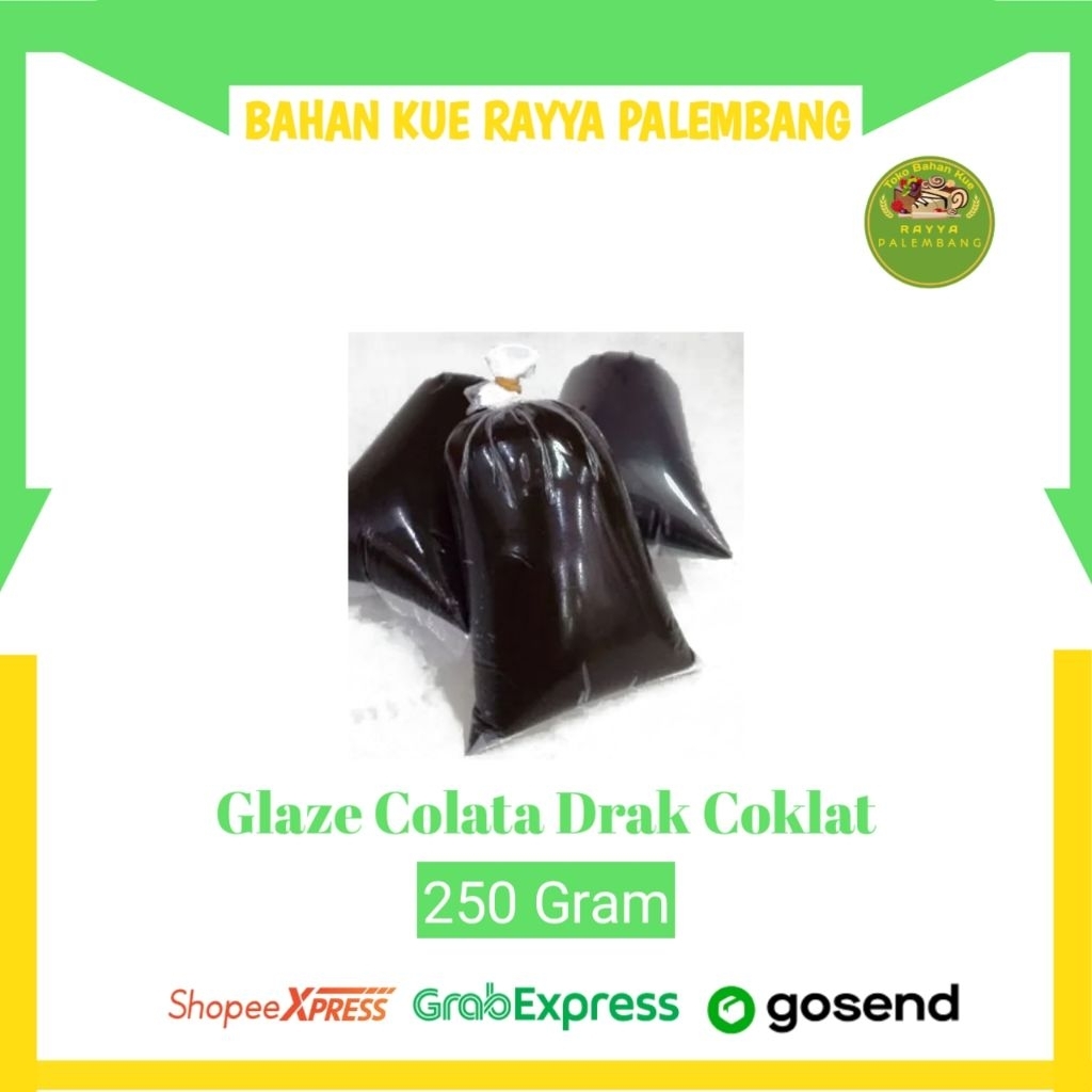 

Glaze Coklat Drak Coklat - Bahan Kue Rayya Palembang