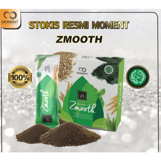 ZMOOTH Moment / untuk membersihkan usus / mengatasi sembelit / ecer 5 saset