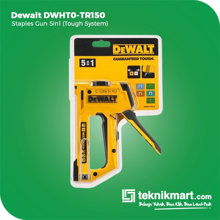 

Dewalt Staples Gun 5in1 (Tough System) / Staples Tembak DWHT0-TR510