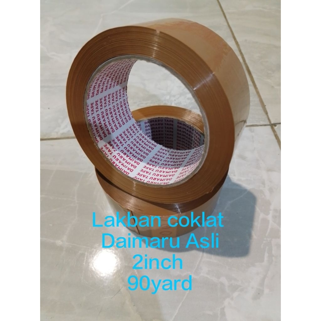 

Lakban coklat Daimaru 2inchX90yard