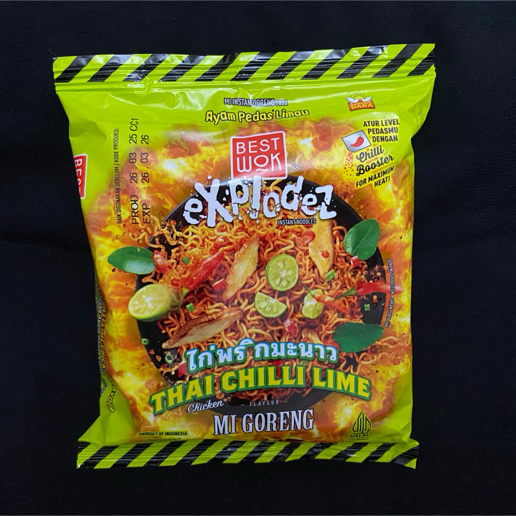 

BEST WOK THAI CHILLI LIME MI GORENG INSTAN AYAM PEDAS LIMAU