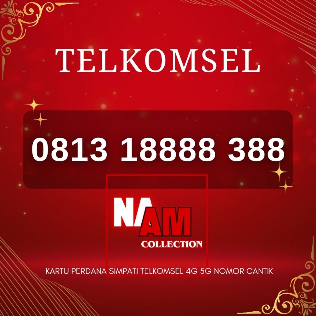 KARTU PERDANA NOMOR CANTIK SIMPATI TELKOMSEL 4G 5G NOCAN SIMPATI TELKOMSEL KWARTED TRIPLE NOMER CANT