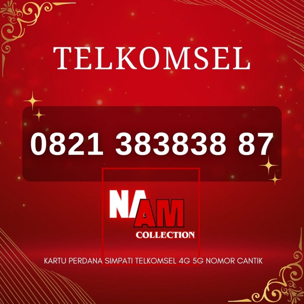 KARTU PERDANA NOMOR CANTIK SIMPATI TELKOMSEL 4G 5G NOCAN SIMPATI TELKOMSEL KWARTED TRIPLE NOMER CANT