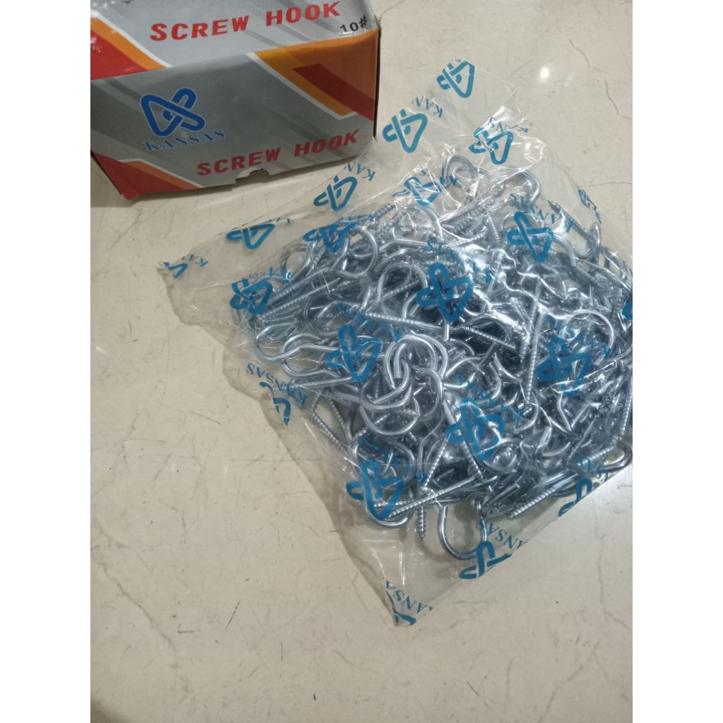 [1 GROS] SEKRUP HAK BUKA / SEKRUP GANTUNGAN BUKA / SEKRUP GANTUNGAN SANGKAR / SEKRUP KAIT / CANTOLAN