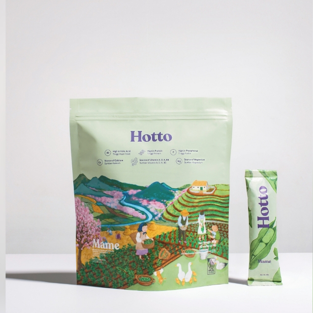 

5 Pouch Hotto Mame Protein Multigrain with EDAMAME (5 Pouch)