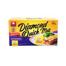 

Diamond Quick Melt & Diamond Cheese Cheddar 180gr