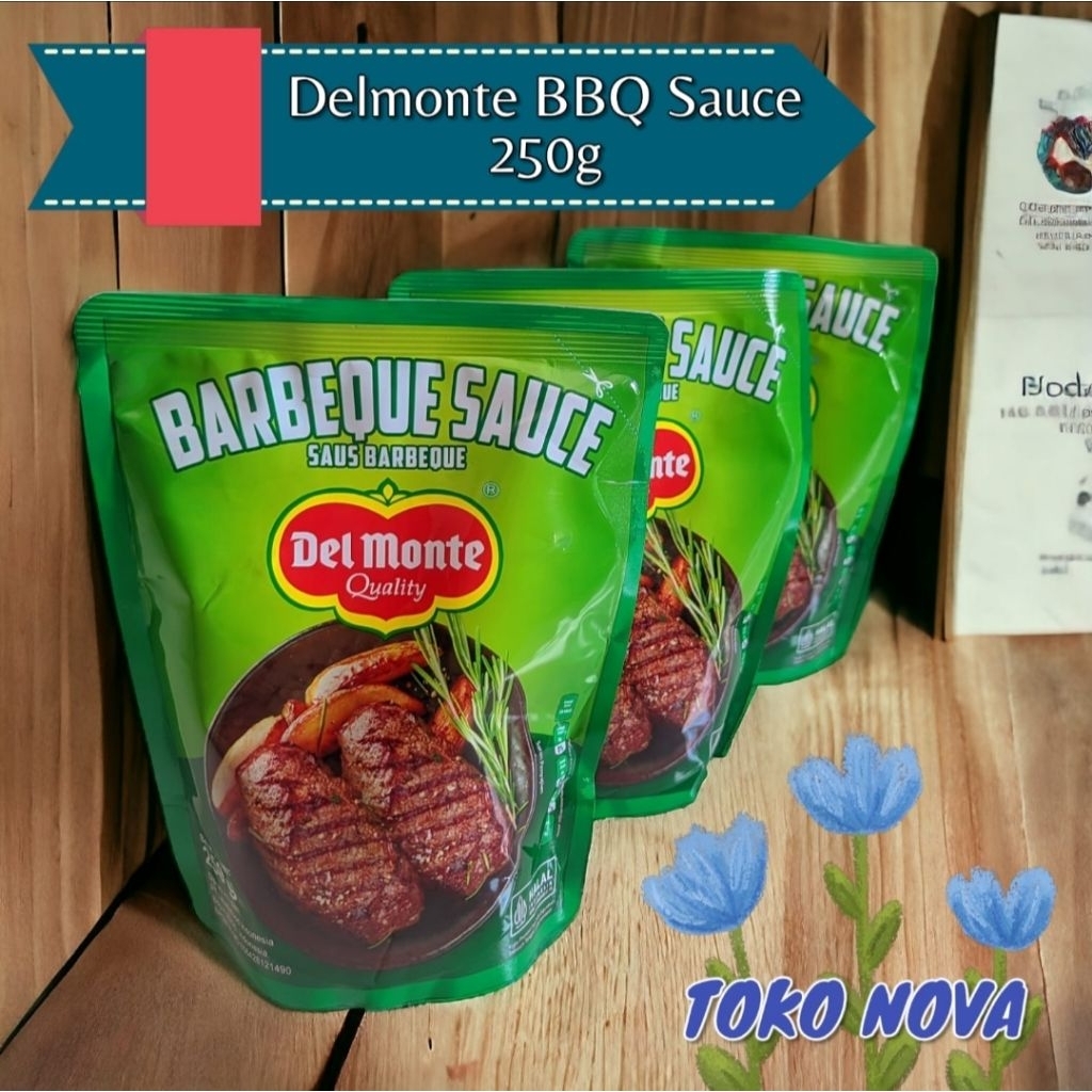 

DELMONTE SAOS BBQ KEMASAN 250GR POUCH